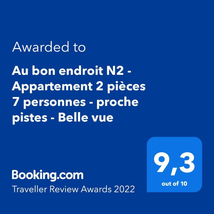 Au Bon Endroit N2 - Appartement 2 Pieces 7 Personnes - Proche Pistes - Belle Vue Orcières Εξωτερικό φωτογραφία